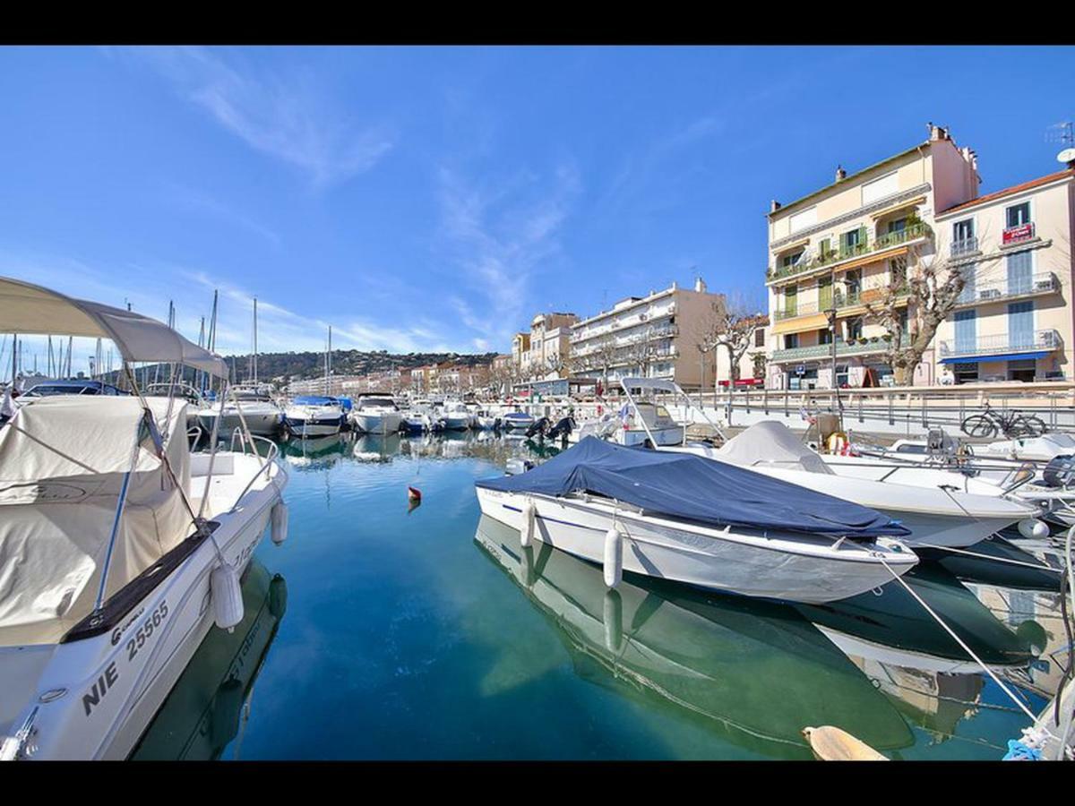 Grand Studio Neuf Face Port Et Plage, Parking Prive Голф-Жуан Екстериор снимка