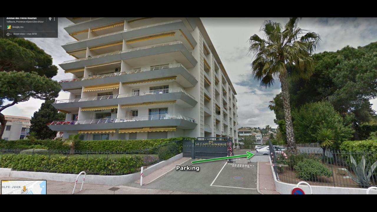 Grand Studio Neuf Face Port Et Plage, Parking Prive Голф-Жуан Екстериор снимка